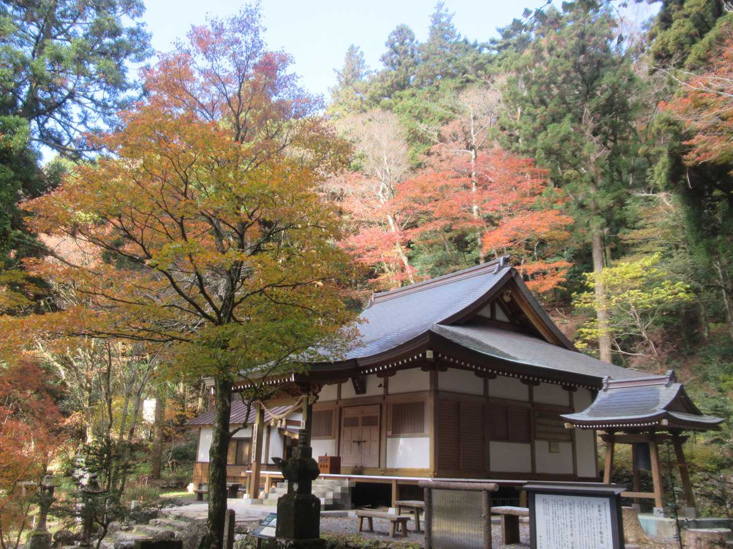 金泉寺登山口-金泉寺-西岳 往復コースの写真