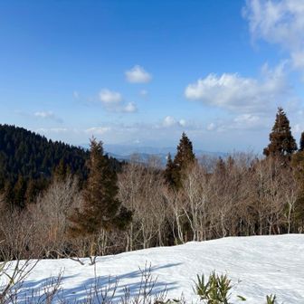 ピークから大山方面