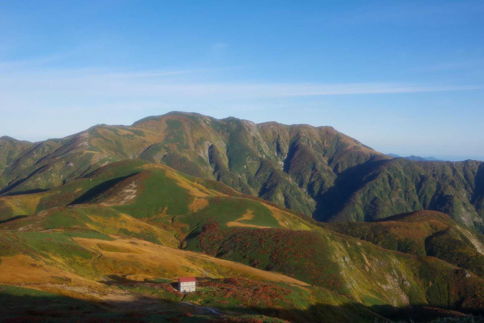 以東岳と狐穴小屋