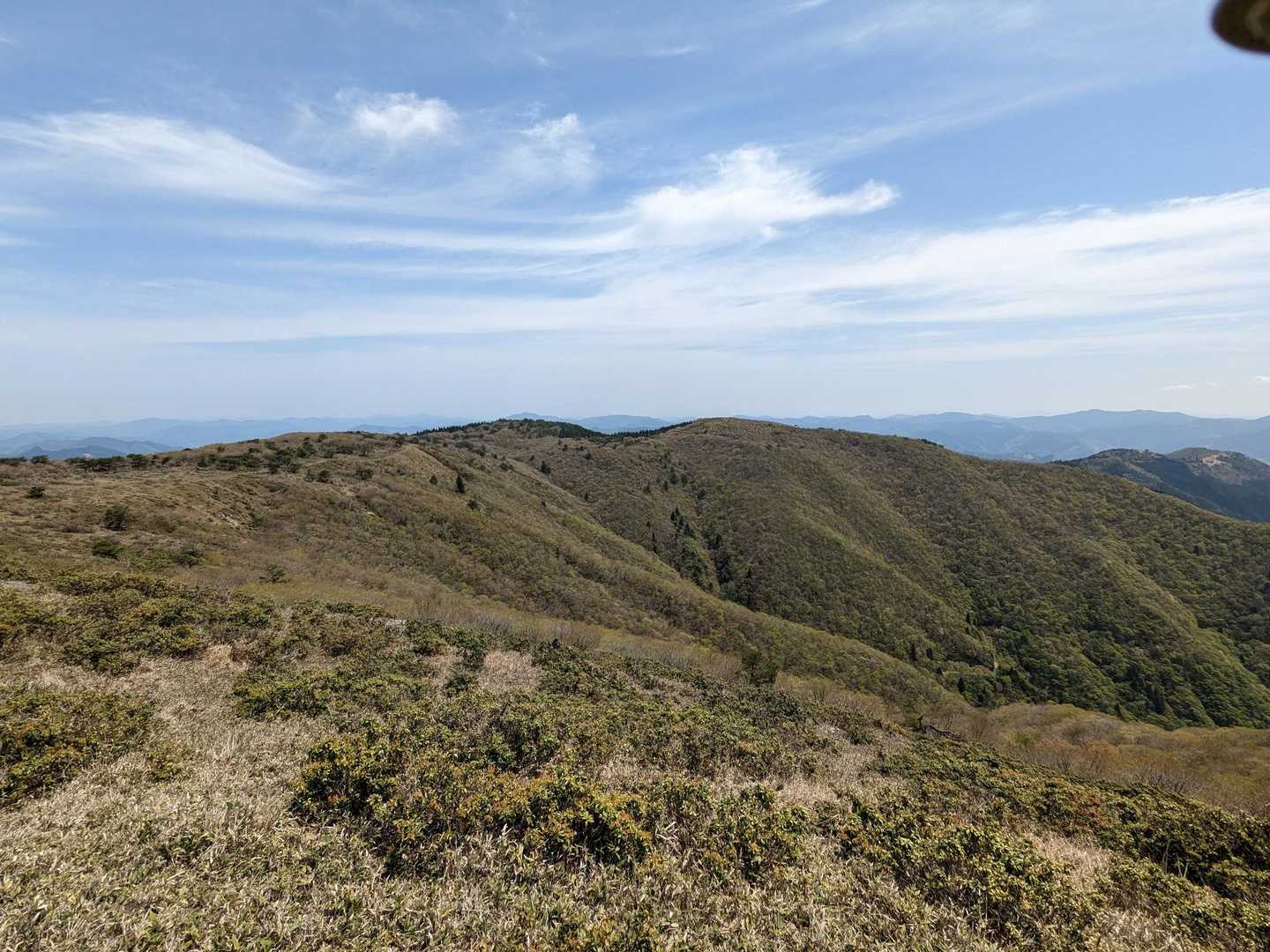 下地町登山口-千町ヶ峰-千町ヶ峰-段ヶ峰-杉山-笠杉山 周回コースの写真