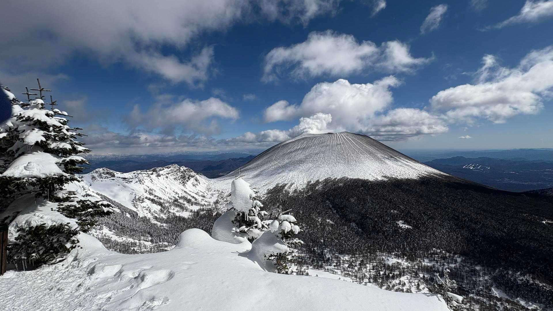 表コース-トーミの頭-黒斑山-蛇骨岳-中コースの写真