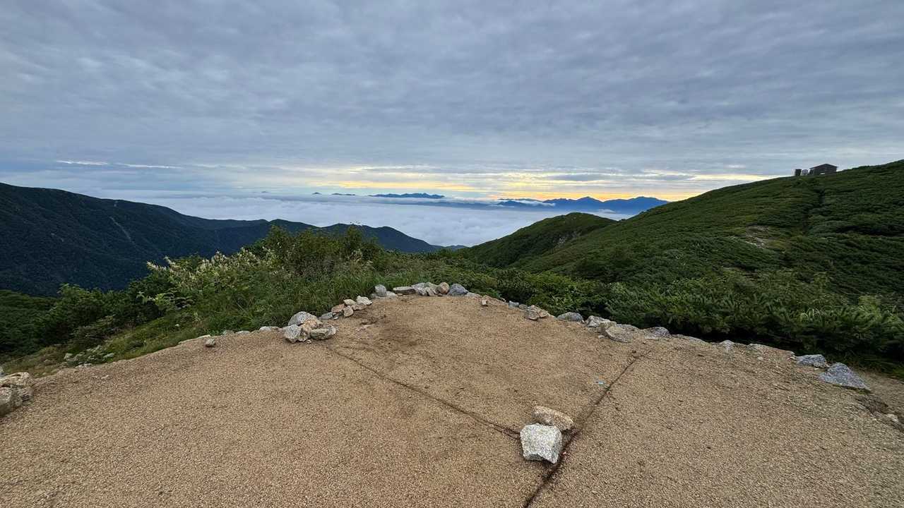 中央アルプス縦走（木曽駒ヶ岳〜空木岳） の写真 29