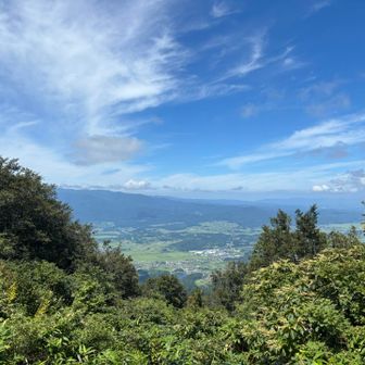 山頂広場からの眺望（西）