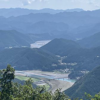 だんだんと川が近くなってきた