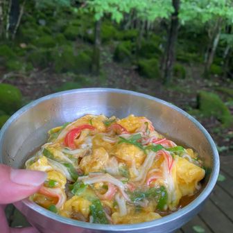 見た目悪いですけど、過去3本の指に入る旨さでした🤩
カニカマって天才。