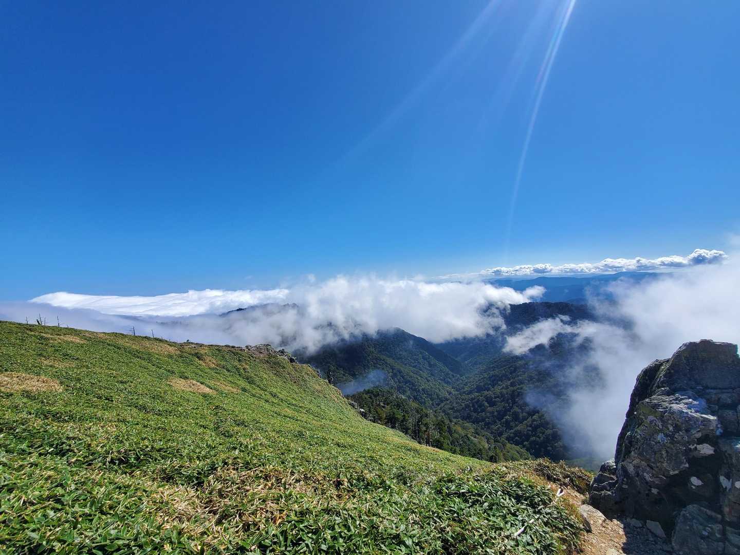 剣山 往復コースの写真