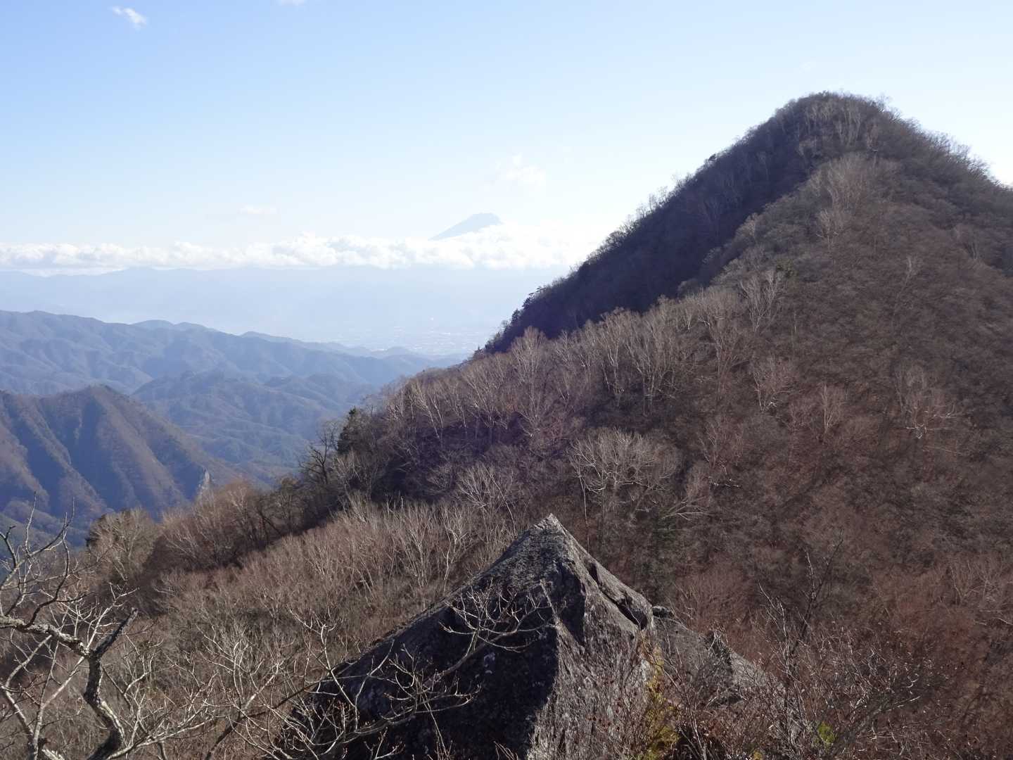 富士山と茅ヶ岳のツーショット❗️