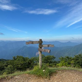 山頂はハエが大量発生…食事できず