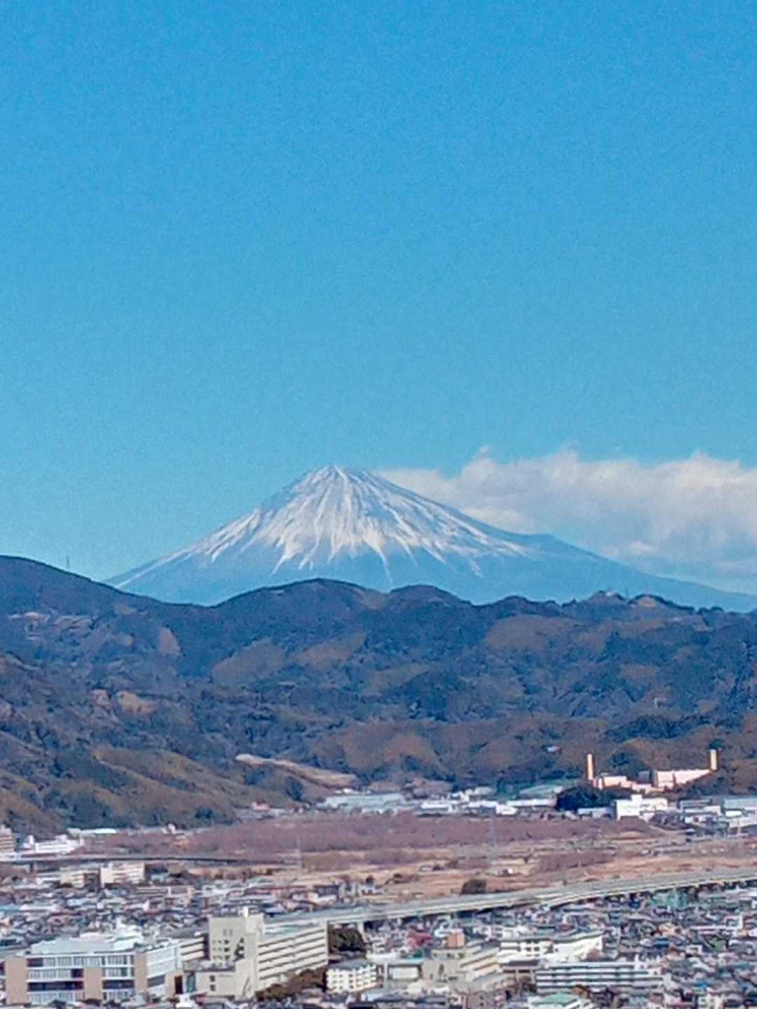 福成山-茶臼山-賤機山-浅間山-浅間神社登山口 縦走コースの写真