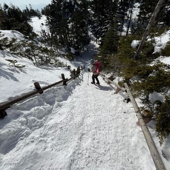 ババちゃん　下りもお上手　👏