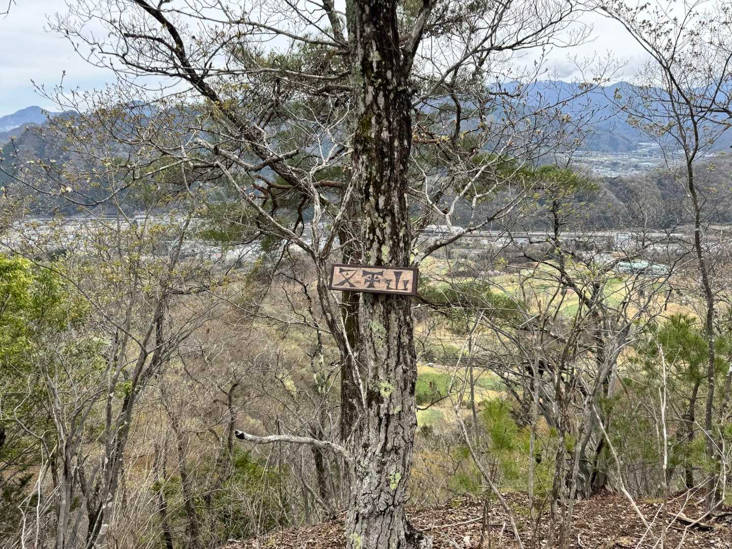 又平山。里がだいぶ近づいてきた👀
後ろは花咲CCです。