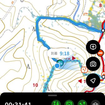 プレート無いけど、この辺りが山頂