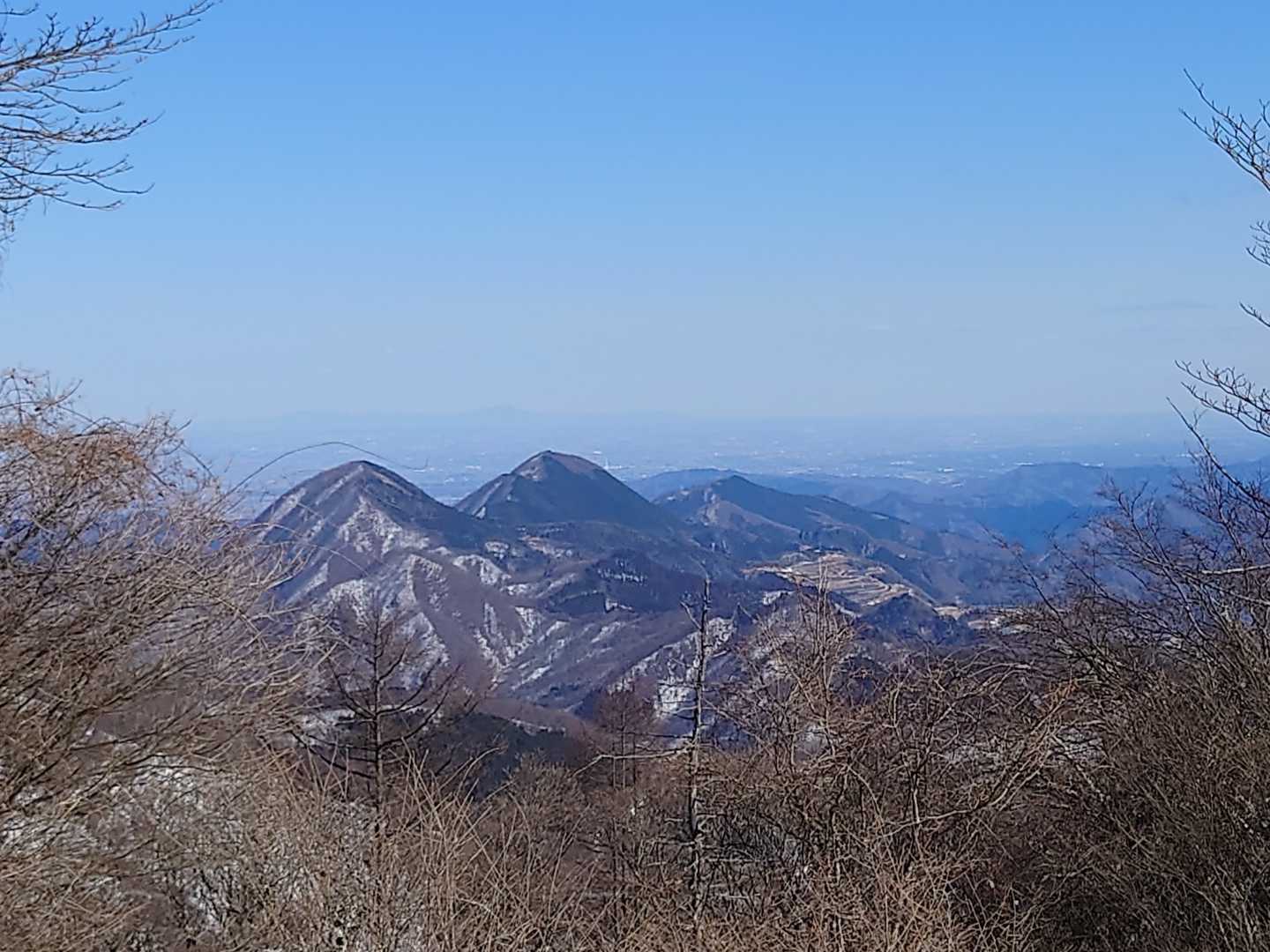 西御荷鉾山、東御荷鉾山、雨降山