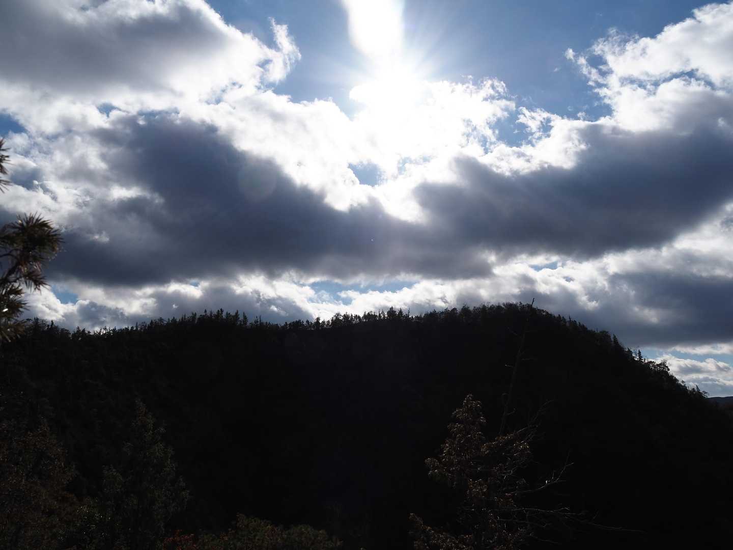 穂高山 往復コースの写真