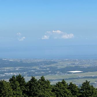 富士山は見えません　下山します
海が見えるのが好き