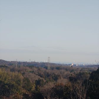 房総半島が見えているそうです。