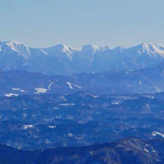 武能から万太郎山の馬蹄形いつか行きたいな