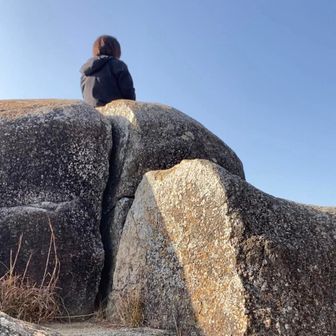 山頂広くて眺望良くて最高に楽しい😆