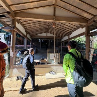 参拝に向けて準備してはりました