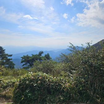 花立山荘からの景色