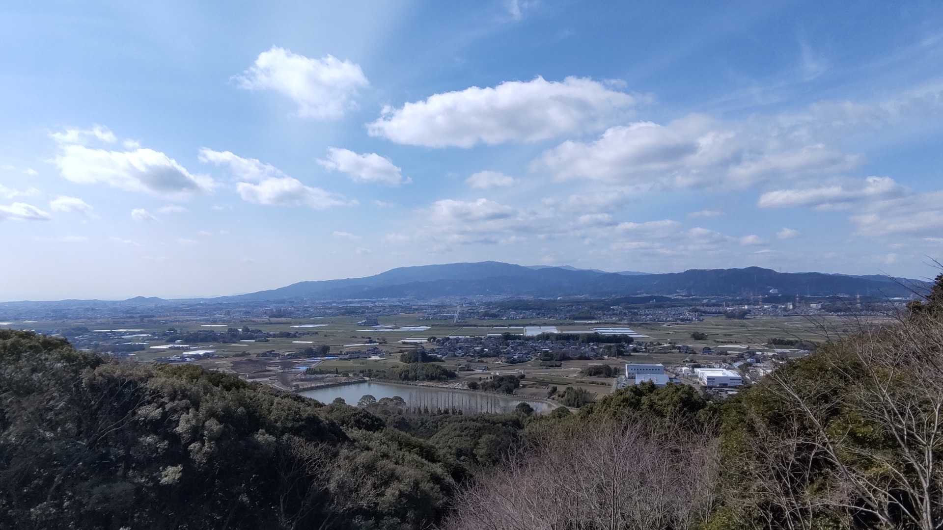 山頂から👀