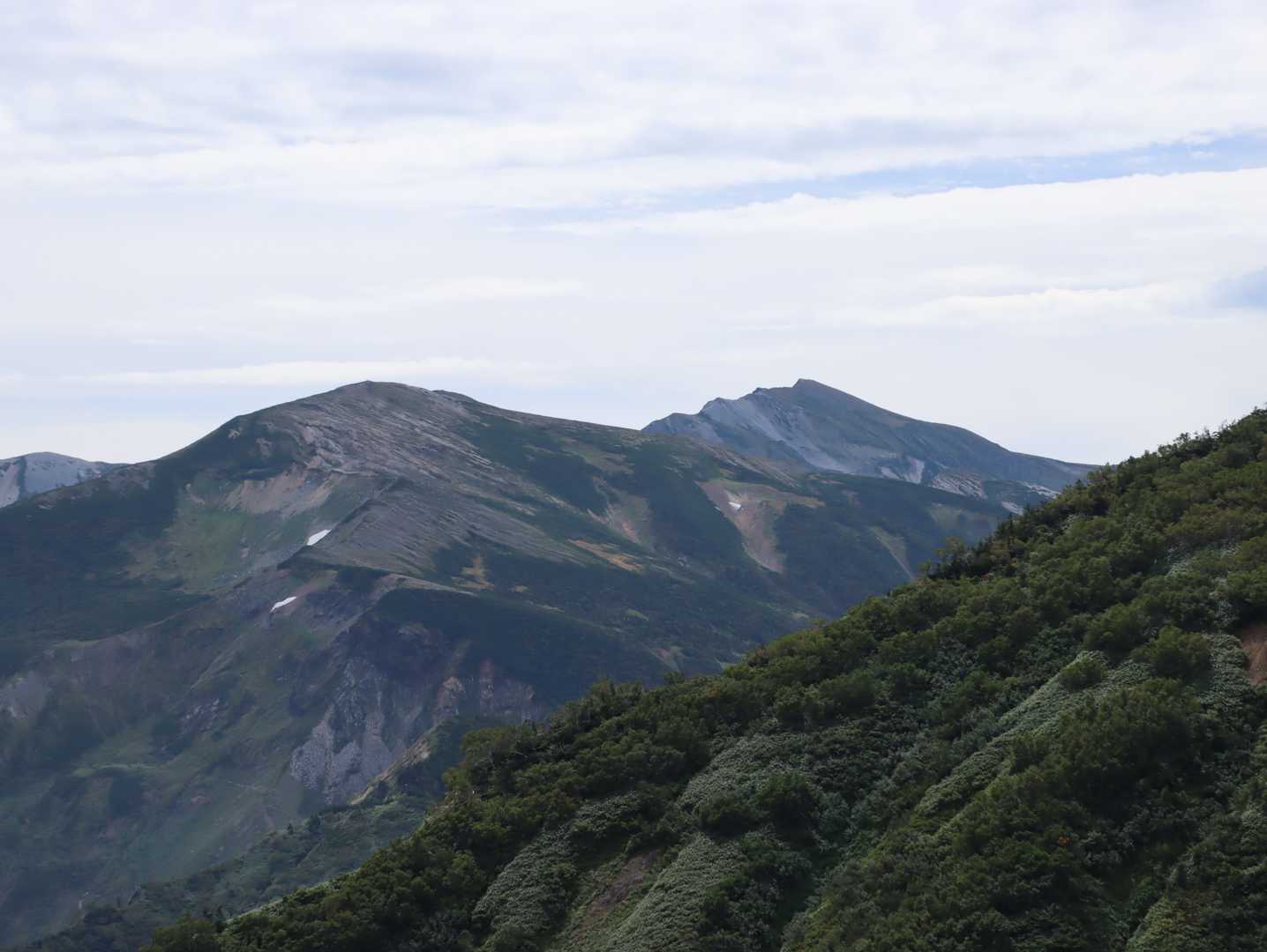 白馬岳も見えました