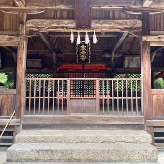 大元コース登山口にある大元神社⛩️🙏
創建は飛鳥時代に建てられた厳島神社より古いそうです🧐