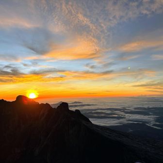 山頂で30分凍えて待った初日の出！🌅