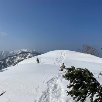 女鹿岳、もうすぐ山頂
