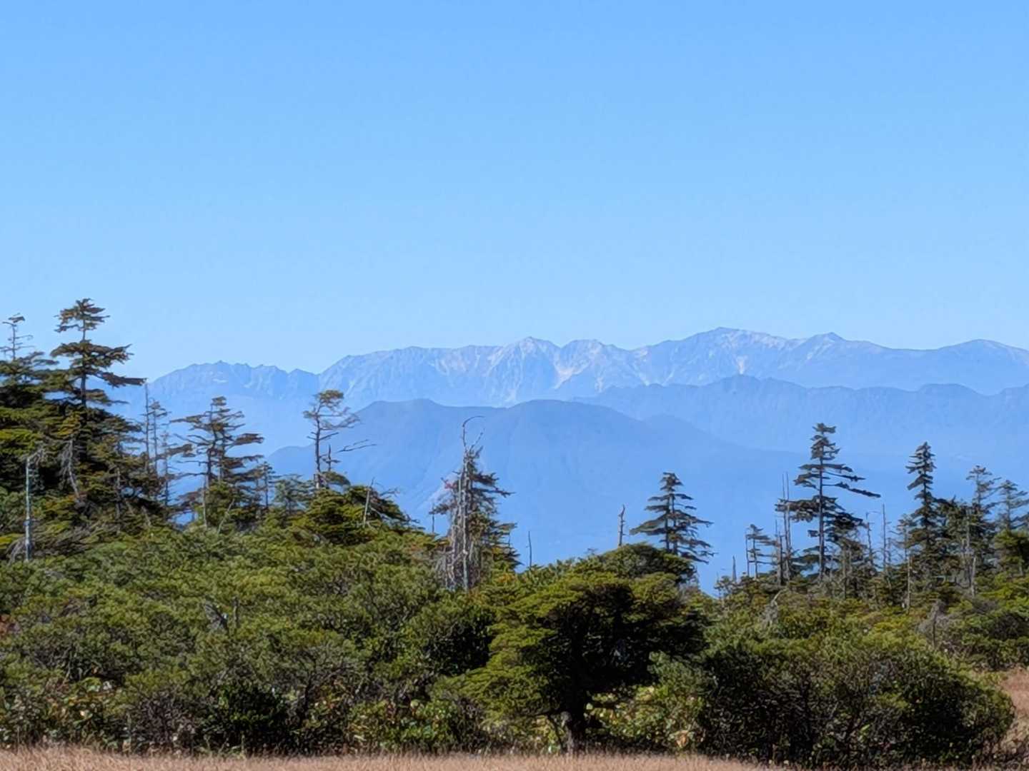 🌋白馬三山方面