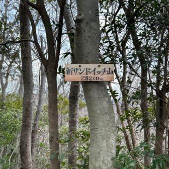 YAMAPの地図上と少し場所が違ってた