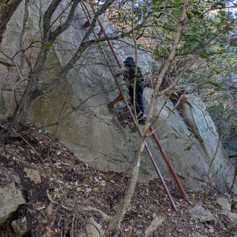 高所恐怖症の人も頑張る〜♪