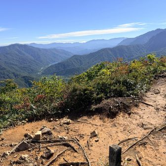 道行山山頂