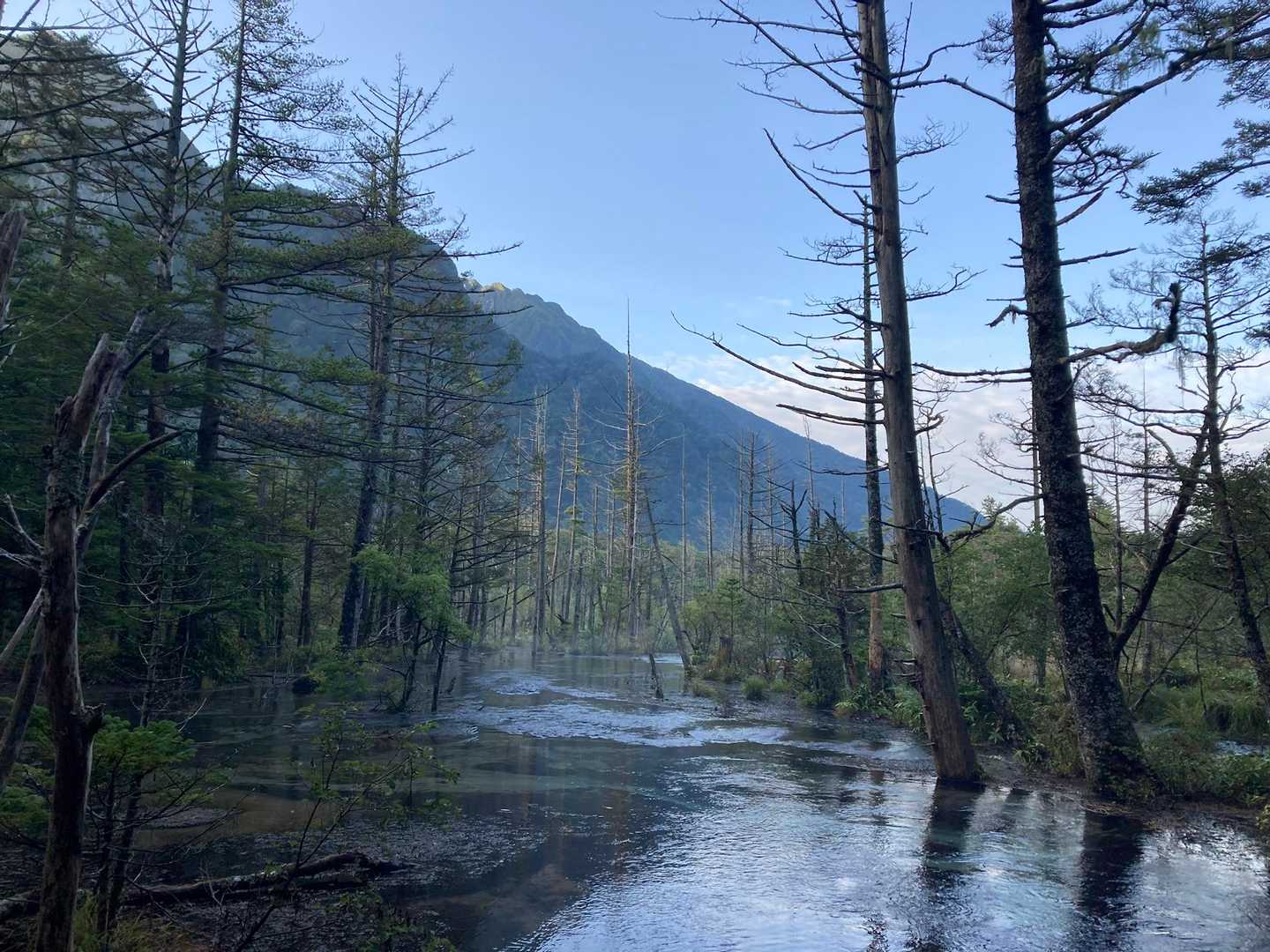 素敵な景色😊人気の理由が分かりました🙂‍↕️
梓川綺麗🤩
