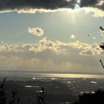 三河湾がキラキラ✴︎