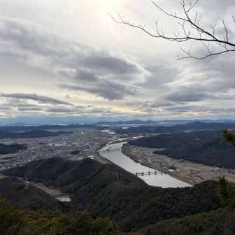 岡山の吉井川　いい眺め