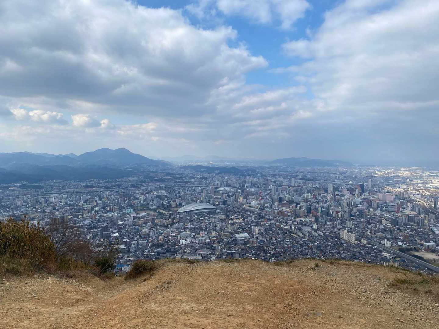 久々の小文字山
