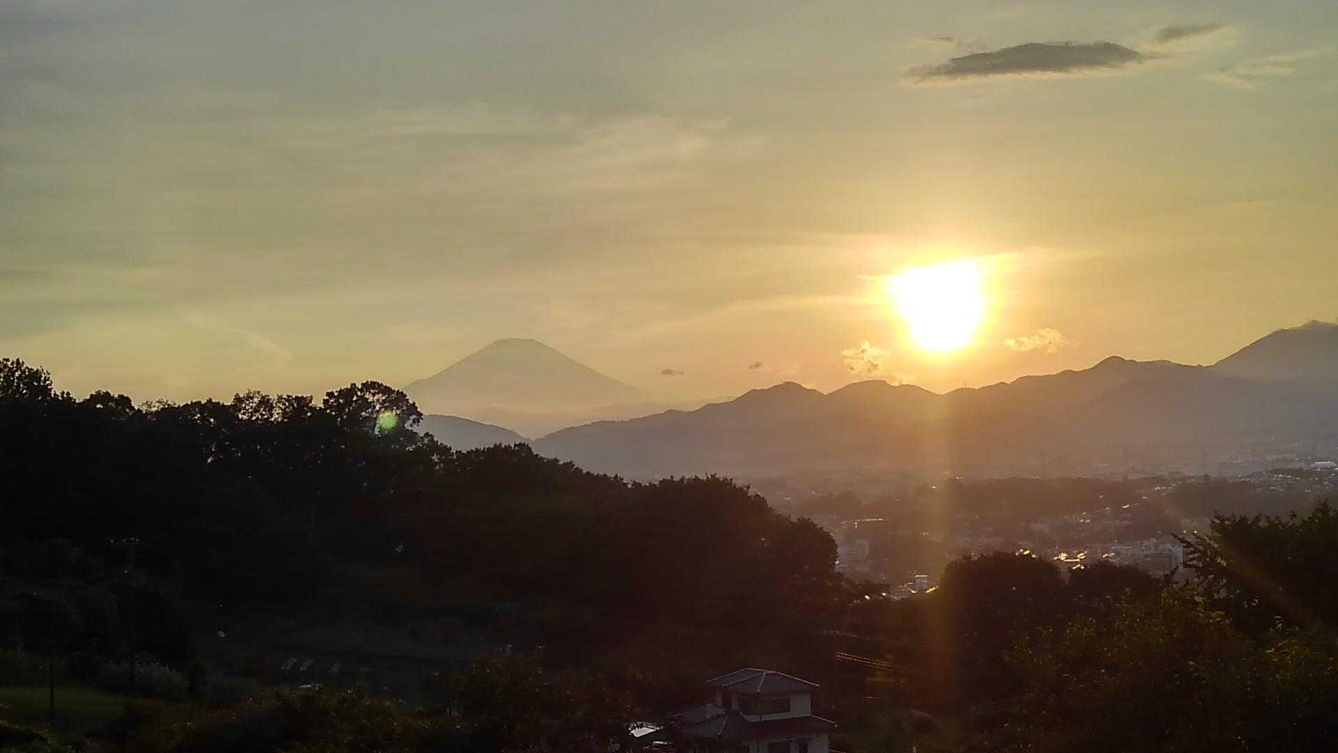 やっぱり富士山見えると気分⤴️⤴️😍