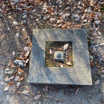 長尾山の三角点らしきもの