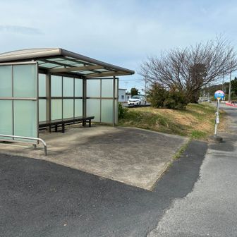 ゴールはバス停
13:45発に乗って筑波山口へ
