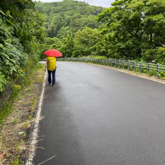 帰りはバスがないので歩きです
