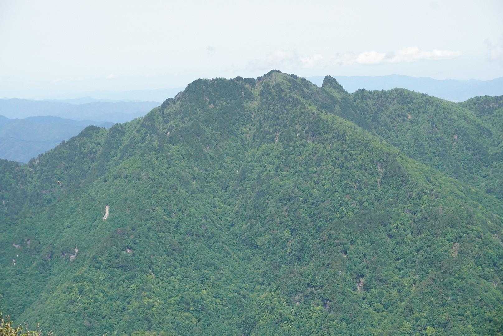 大普賢岳 和佐又〜石の鼻〜山頂〜国見〜七曜　周回コースの写真