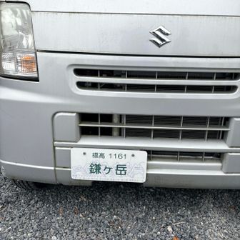 車のナンバープレート
よく見ると鈴鹿セブンの名が