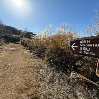 駐車場からすぐ稜線
お天気良すぎて眩しい〜😎✨