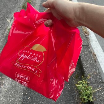 新滝のアップルパイ、値上がりしたせいなのか売り切れは大丈夫でした。実家用も買いました。