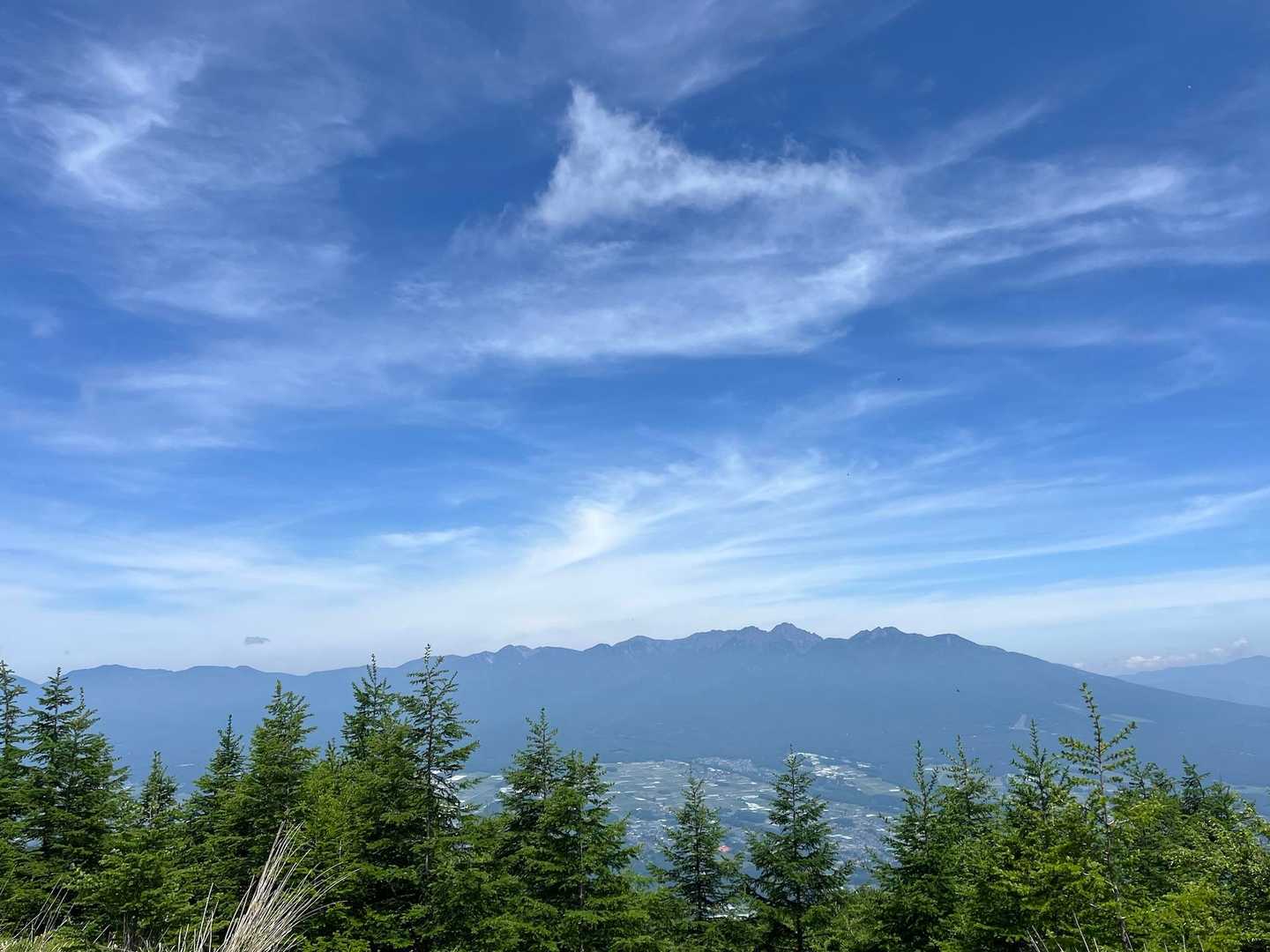 八ヶ岳連峰✨クッキリ見えました✨