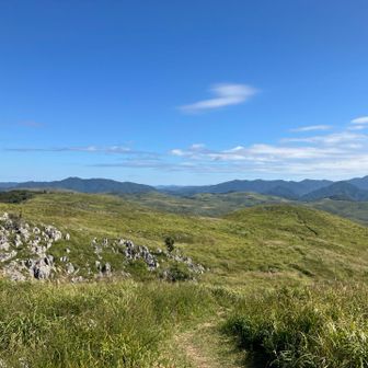 龍護峰からの復路
