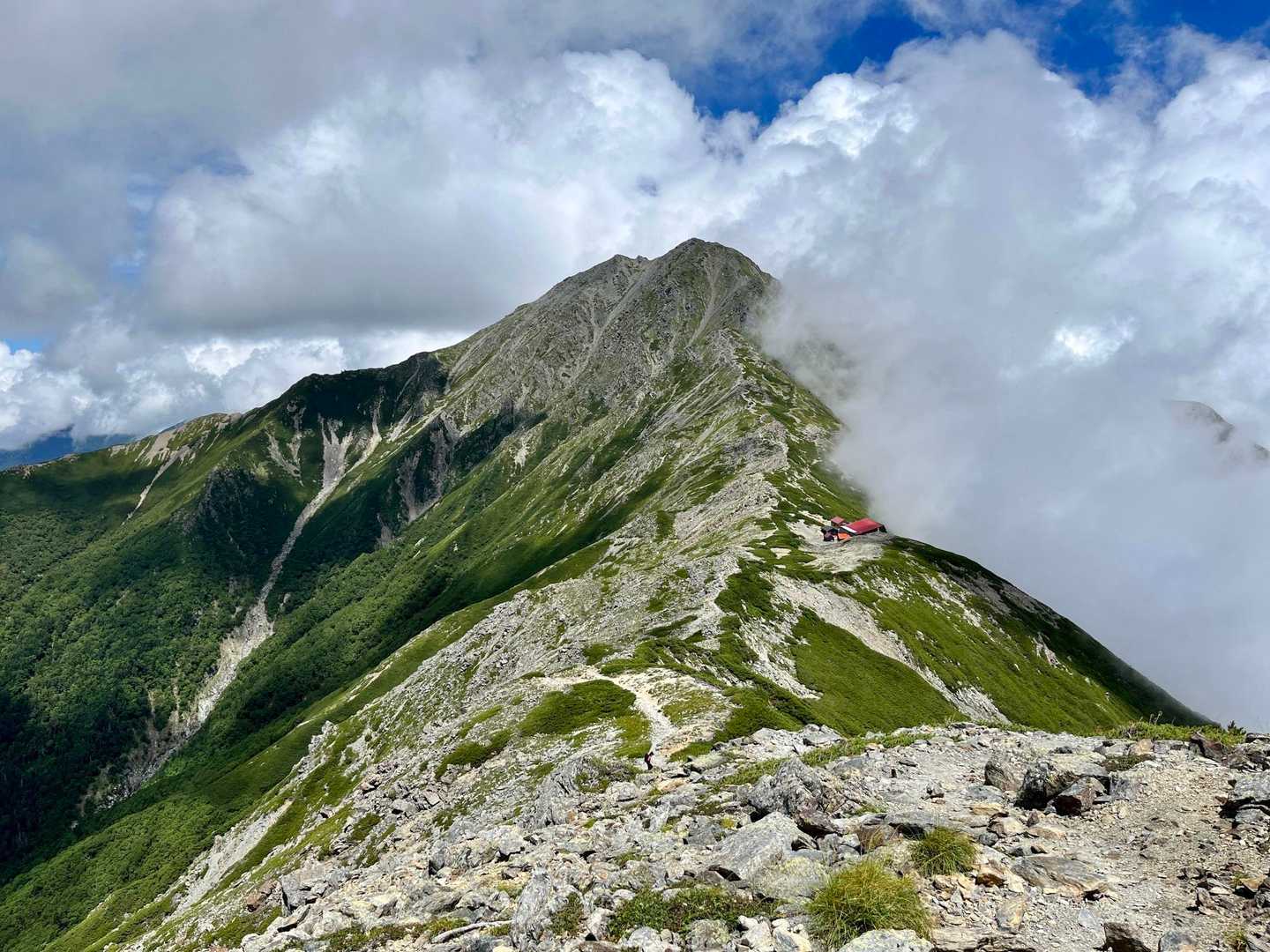 北岳と北岳山荘