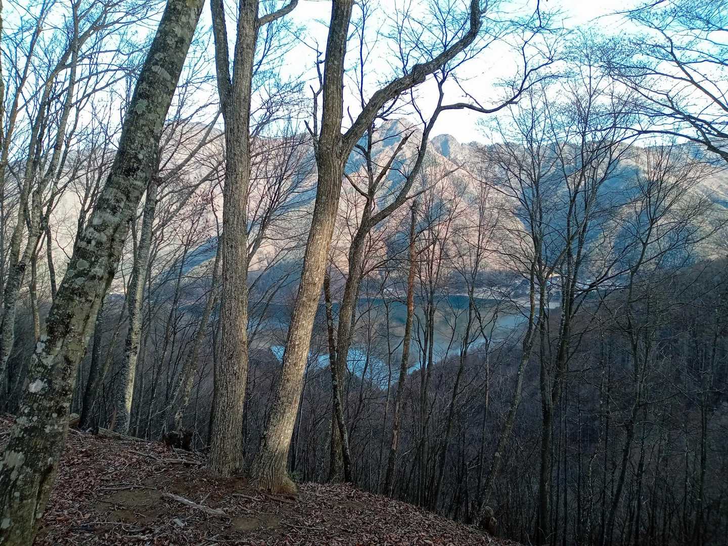 ずーっと湖と富士山を見ながら歩きます✨
風もなく穏やかで気持ちが良いです🙆