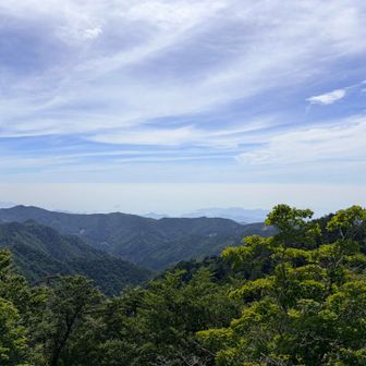 山頂は360度の大パノラマ